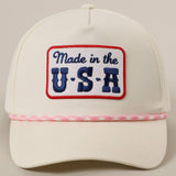 Fashion City - Made in the USA Embroidery Patch Trucker Hat