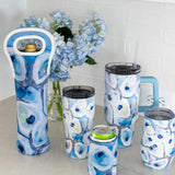 Kim Hovell Art - Wine Tote - Ebb and Flow