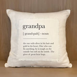 Second Nature by Hand - Grandpa definition MS Natural Pillow Shell
