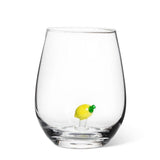 Abbott - Lemon Icon Stemless Wine Glass-4.5"H(20oz)
