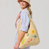 Shiraleah - CABANA SLOUCHY TOTE,NATURAL