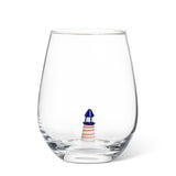 Abbott - Lighthouse Icon Stemless Wine Glass-4.5"H(20oz)