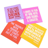 soiree-sisters - Party Cocktail Napkins | To Nights We'll Never Remember