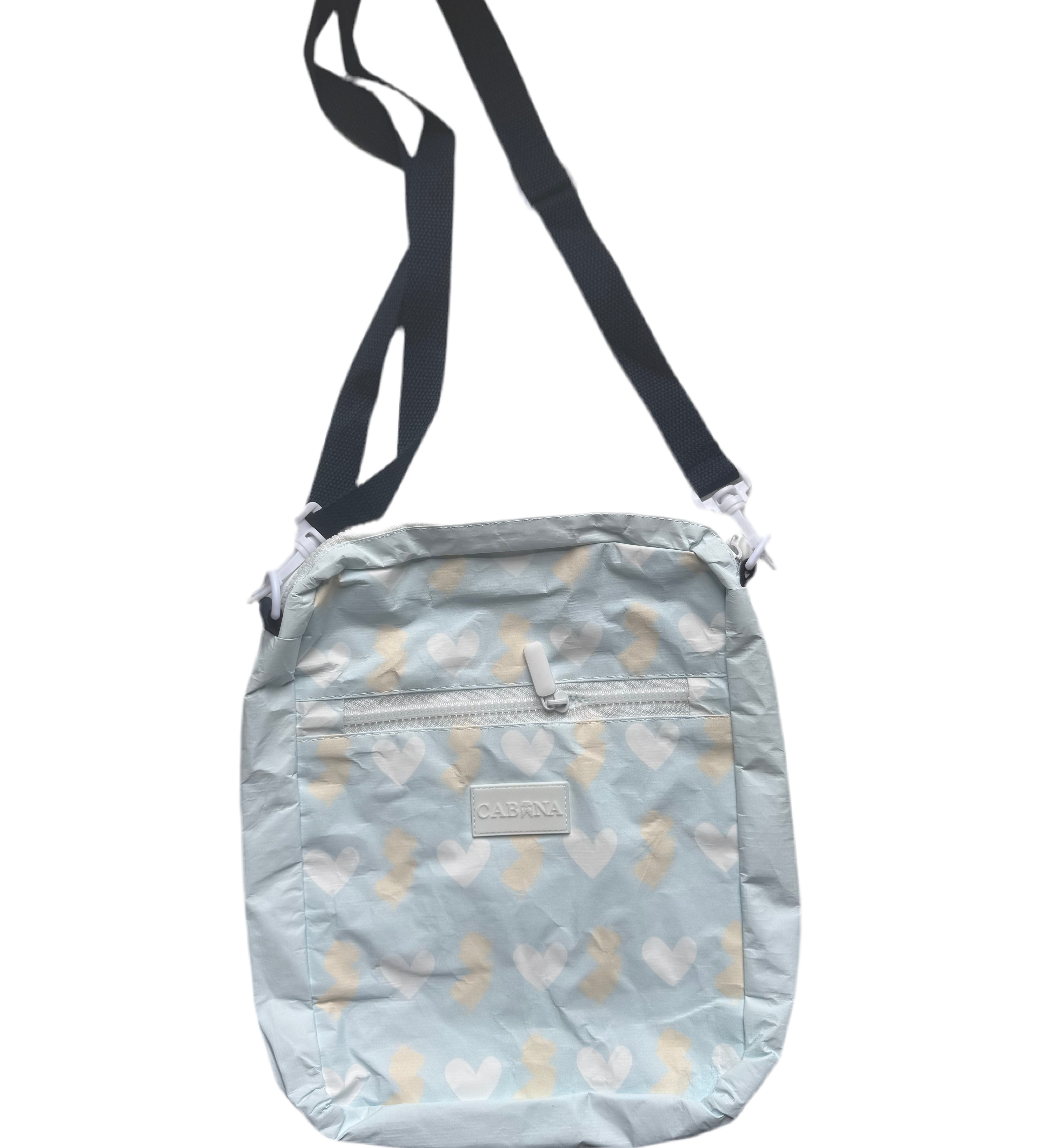 Cabana 19 Tyvek printed crossbody