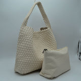 B1683 woven 2 in 1 tote