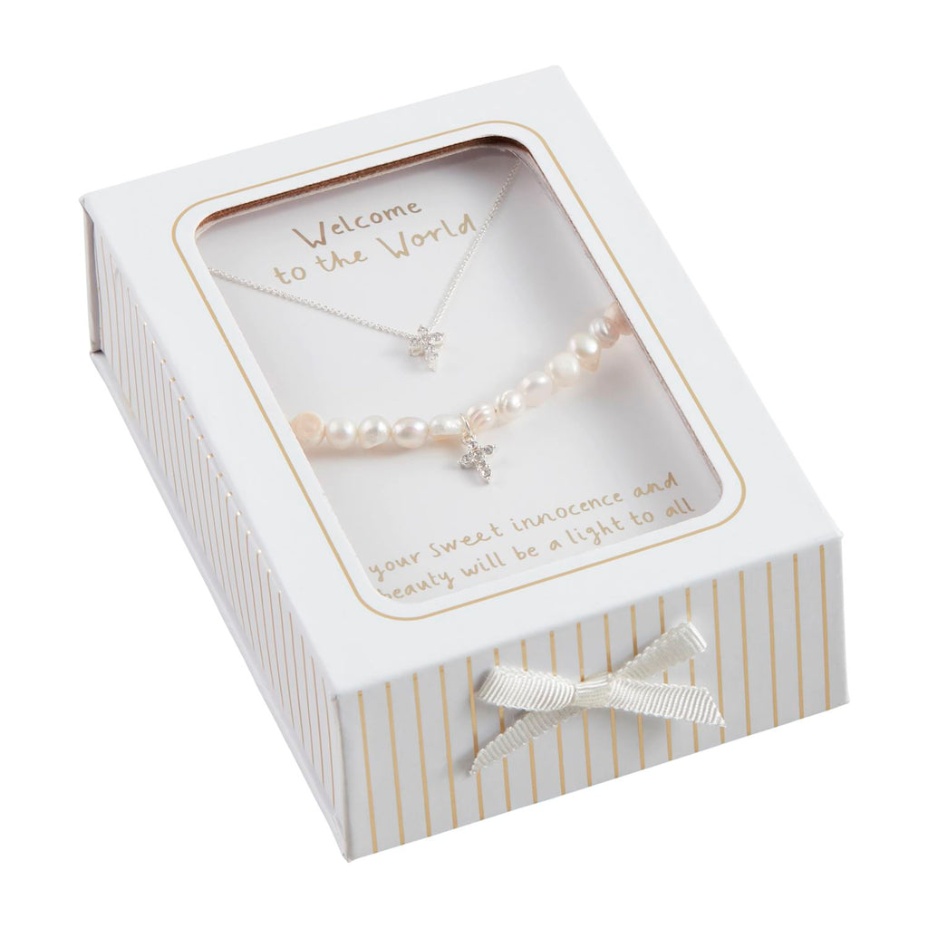 Cross jewelry set