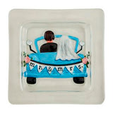 Mr & Mrs Get Away Car Platter
