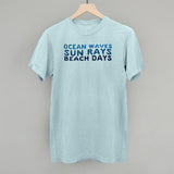 Ocean Waves, Sun Rays, Beach Days