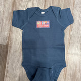 Jersey shore ride the waves onesie