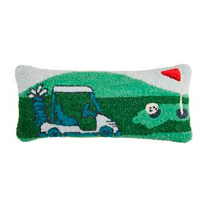 Golf hooked pillow