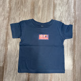 Ride the waves youth tee