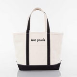 Medium Classic tote embroidered
