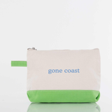 Classic makeup bag embroidered