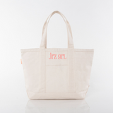 Medium Classic tote embroidered