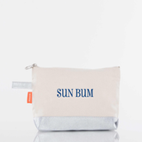 Classic makeup bag embroidered