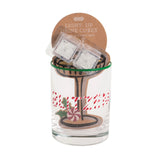 Blitzen Glass & Light-Up Drink Cube Set