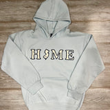 Youth Home w NJ chenille hooded sweatshirt