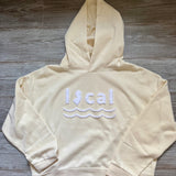 Ladies Local Fuzzy Cropped Sweatshirt