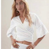 Mayi Wrap Top