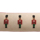 Long Beaded Nutcracker Pillow