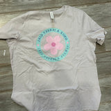 Jersey Girl Daisy Badge Tee – Lavender