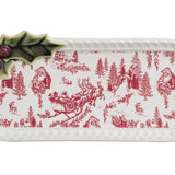 Holly Toile Everything Plate