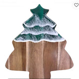 Acacio Resin Christmas Tree Cutting Board
