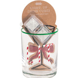 Lit Glass & Light-Up Drink Cube Set
