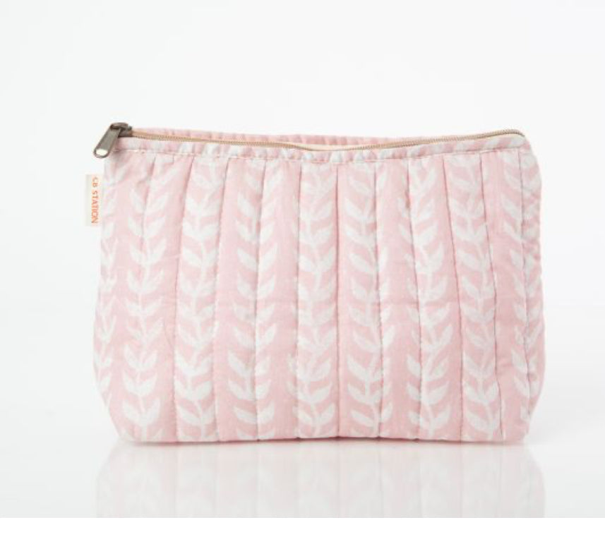 Block print clutch