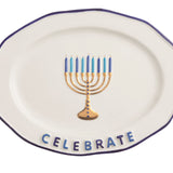 Celebrate Menorah Platter