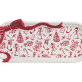 Bow Toile Everything Plate