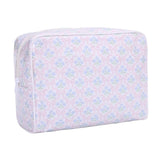 Cabana large clear coat travel cosmetic case