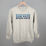 Ocean Waves, Sun Rays, Beach Days