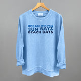 Ocean Waves, Sun Rays, Beach Days