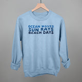 Ocean Waves, Sun Rays, Beach Days