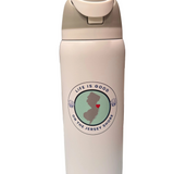 Life is good on the Jersey Shore 32oz water bottle