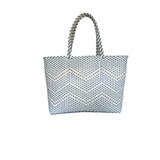 C19 Large- Handmade Recycled Plastic Woven Bag