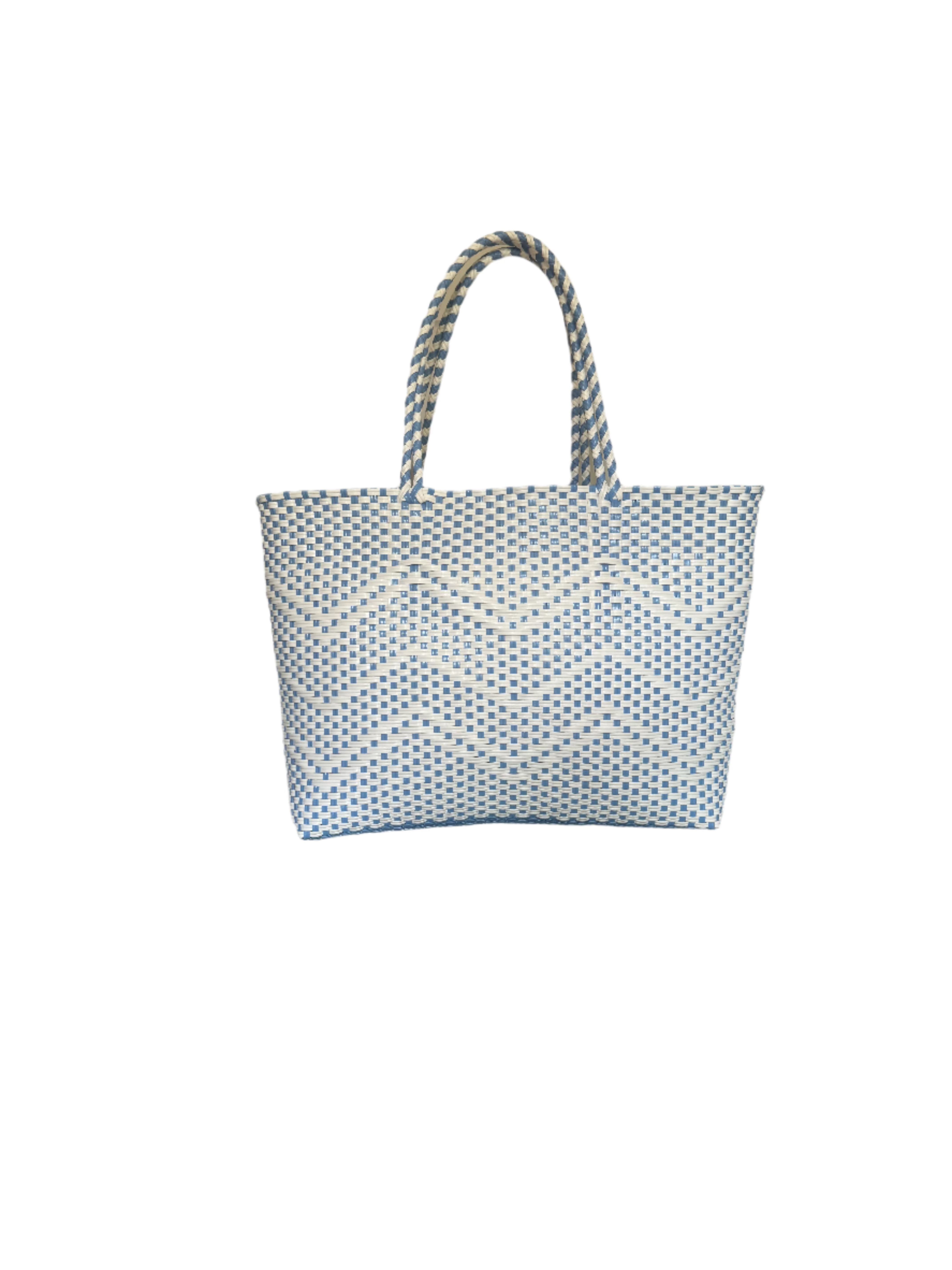 C19 Large- Handmade Recycled Plastic Woven Bag