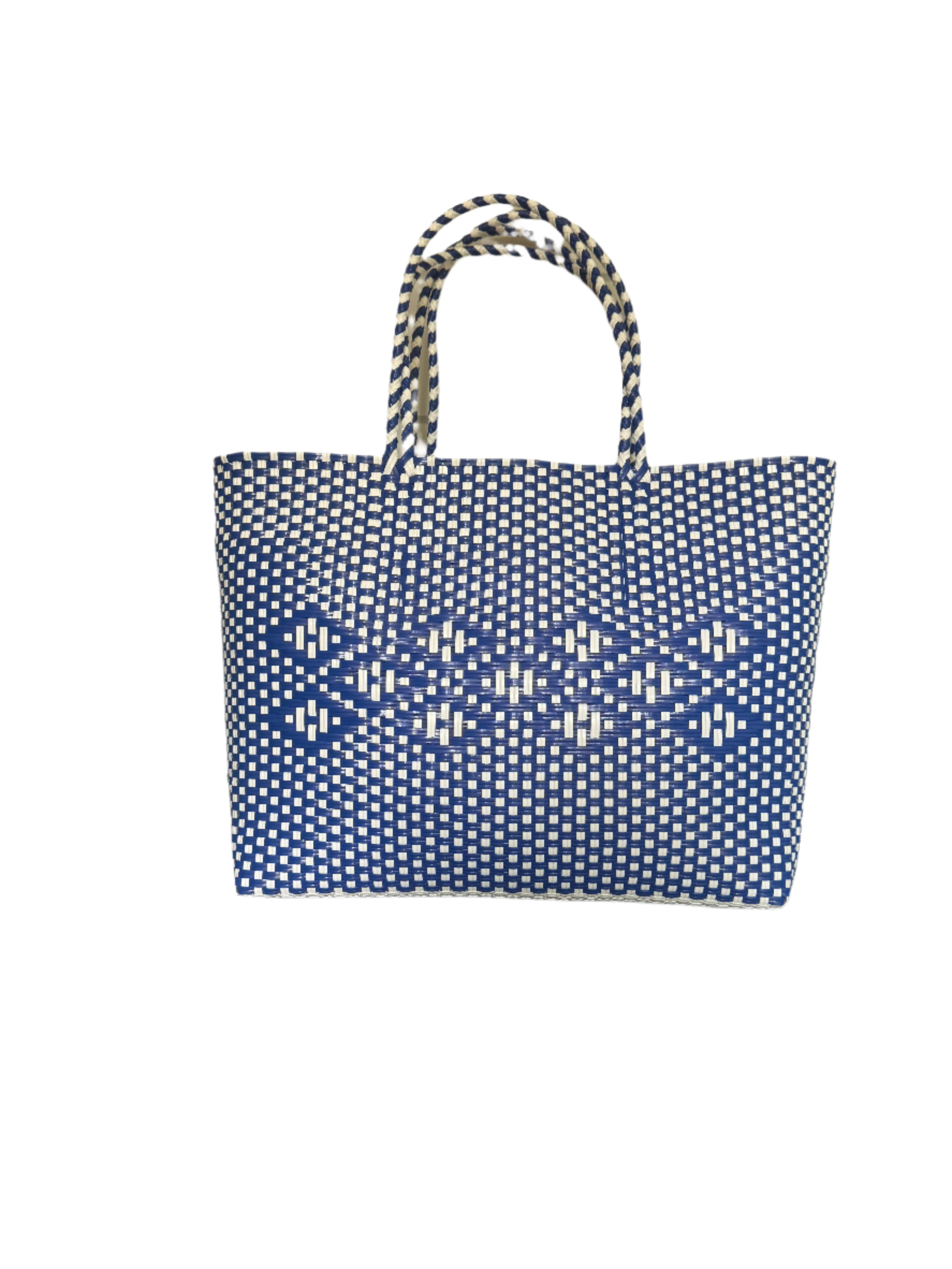C19 Large- Handmade Recycled Plastic Woven Bag
