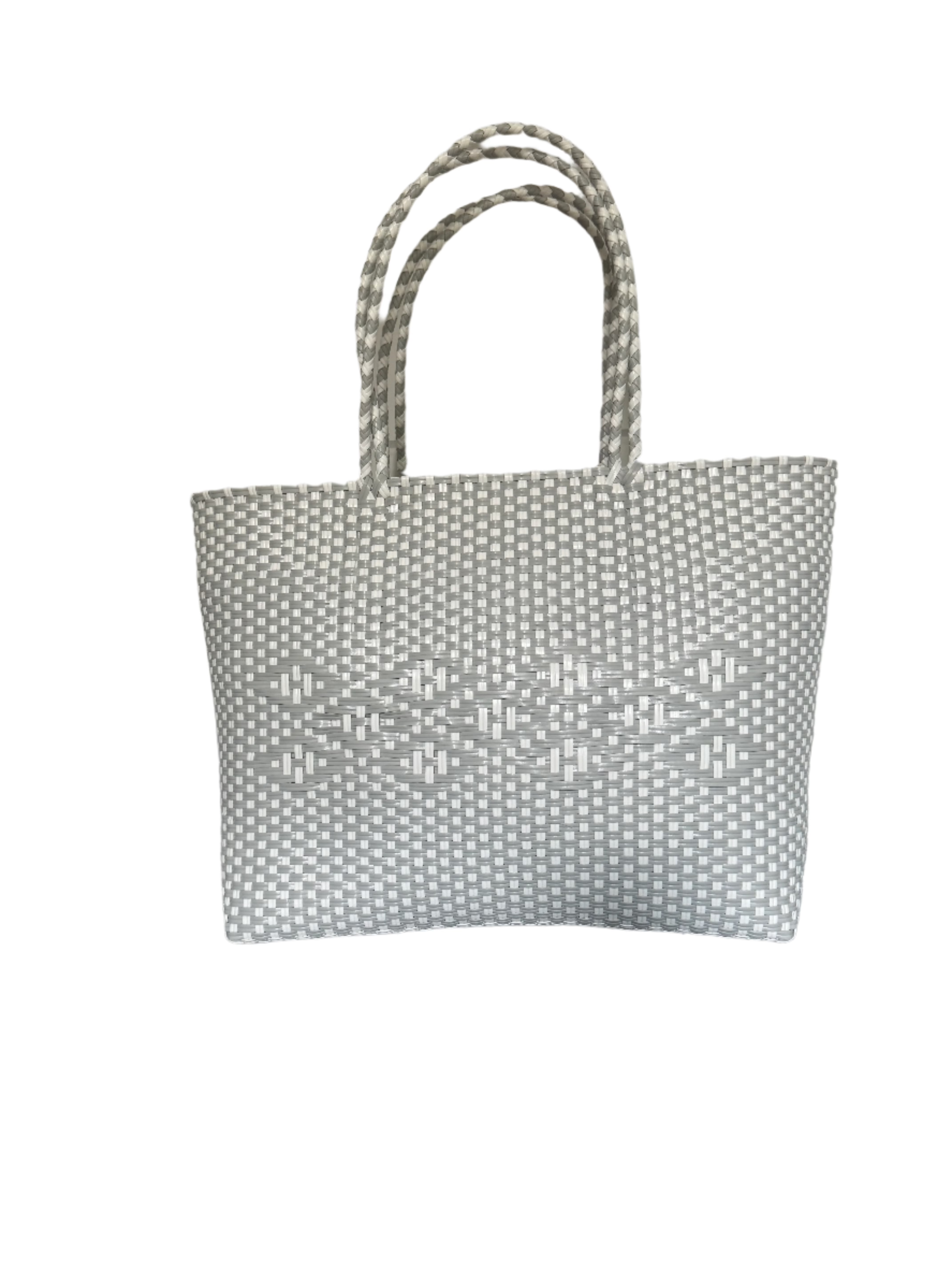 C19 Large- Handmade Recycled Plastic Woven Bag