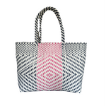 C19 Large- Handmade Recycled Plastic Woven Bag