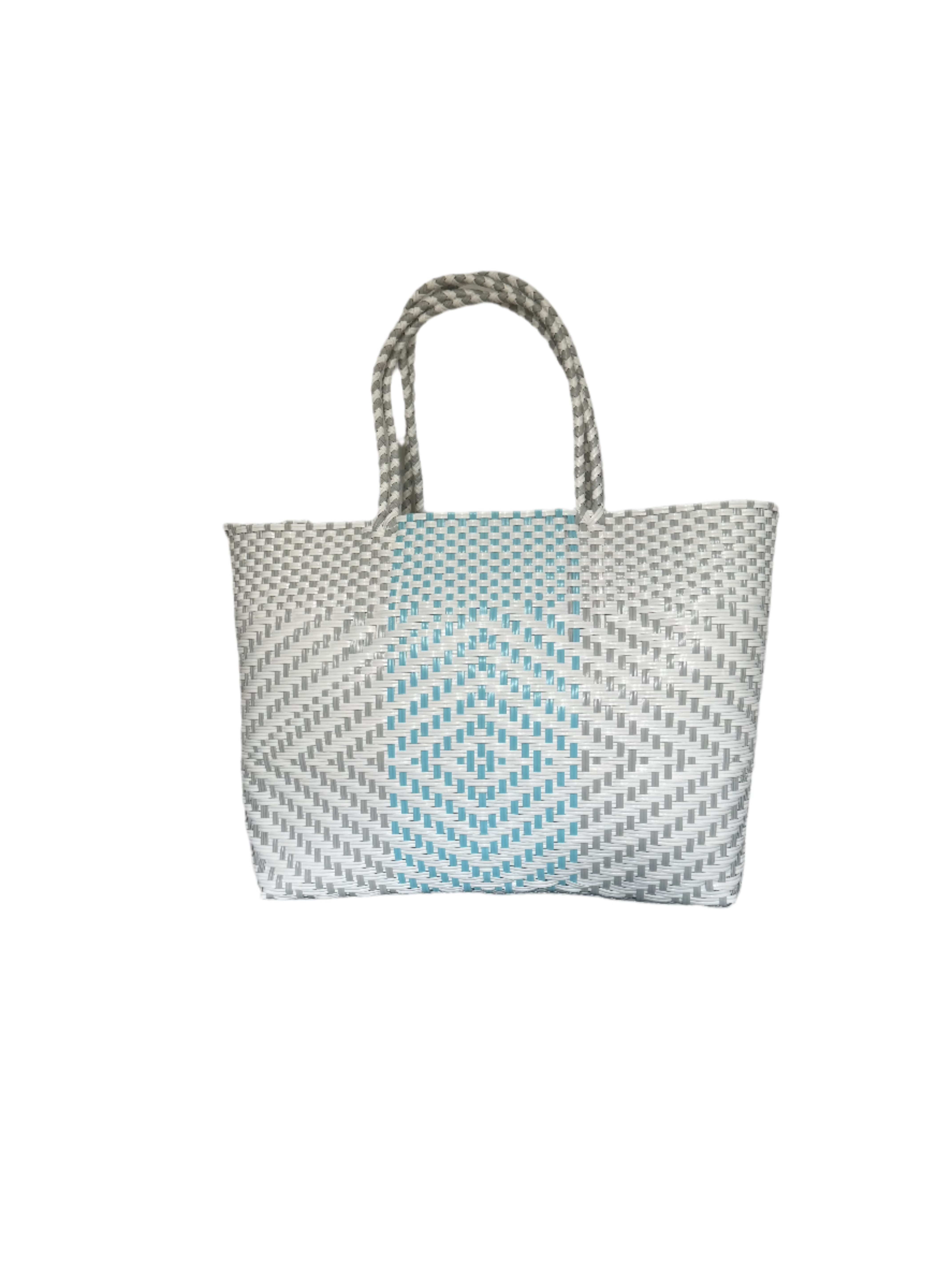 C19 Large- Handmade Recycled Plastic Woven Bag