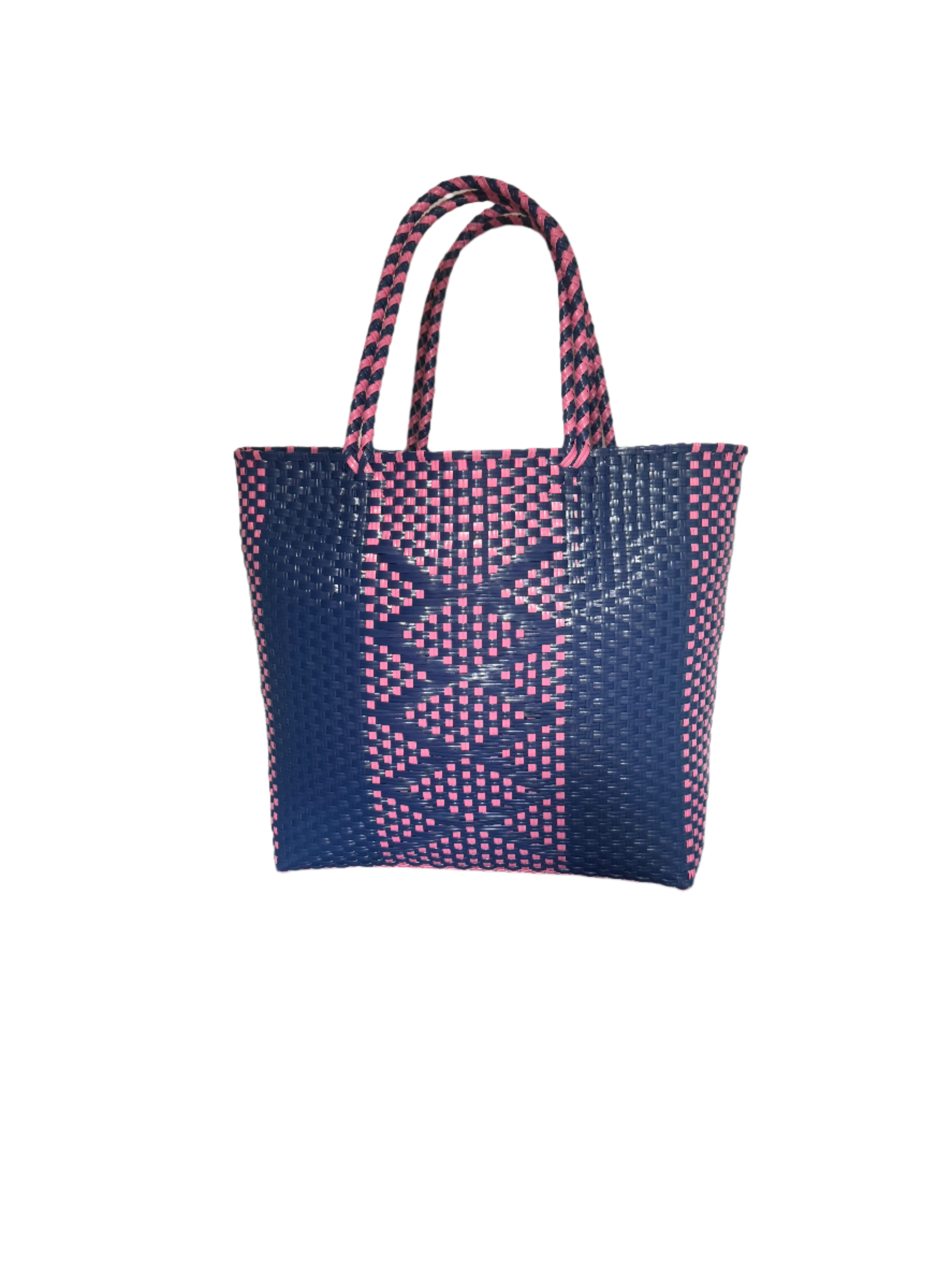 C19 Small- Handmade Recycled Plastic Woven Bag
