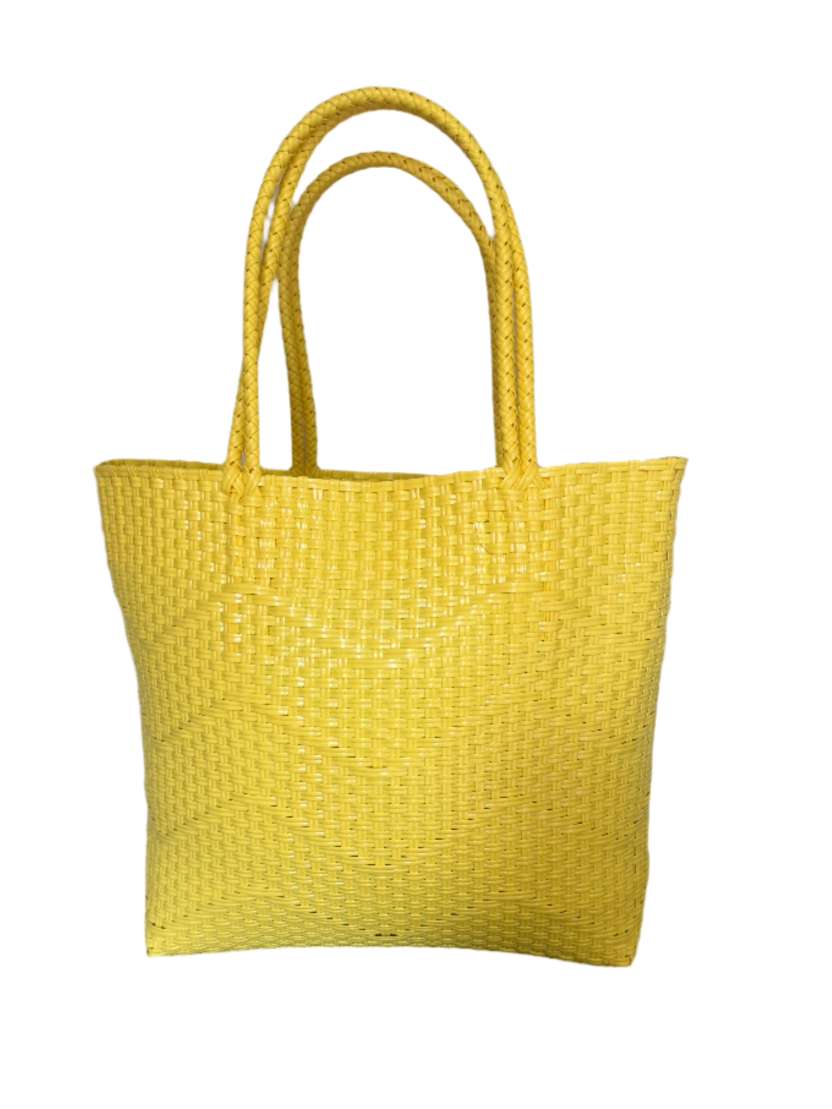 C19 Small- Handmade Recycled Plastic Woven Bag