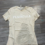 The Peninsula ladies Tee – Cream