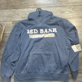 Red Bank New Jersey Chenille Hoodie – Washed blue
