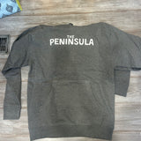 The Peninsula Print Sweatshirt – Heather Charcoal