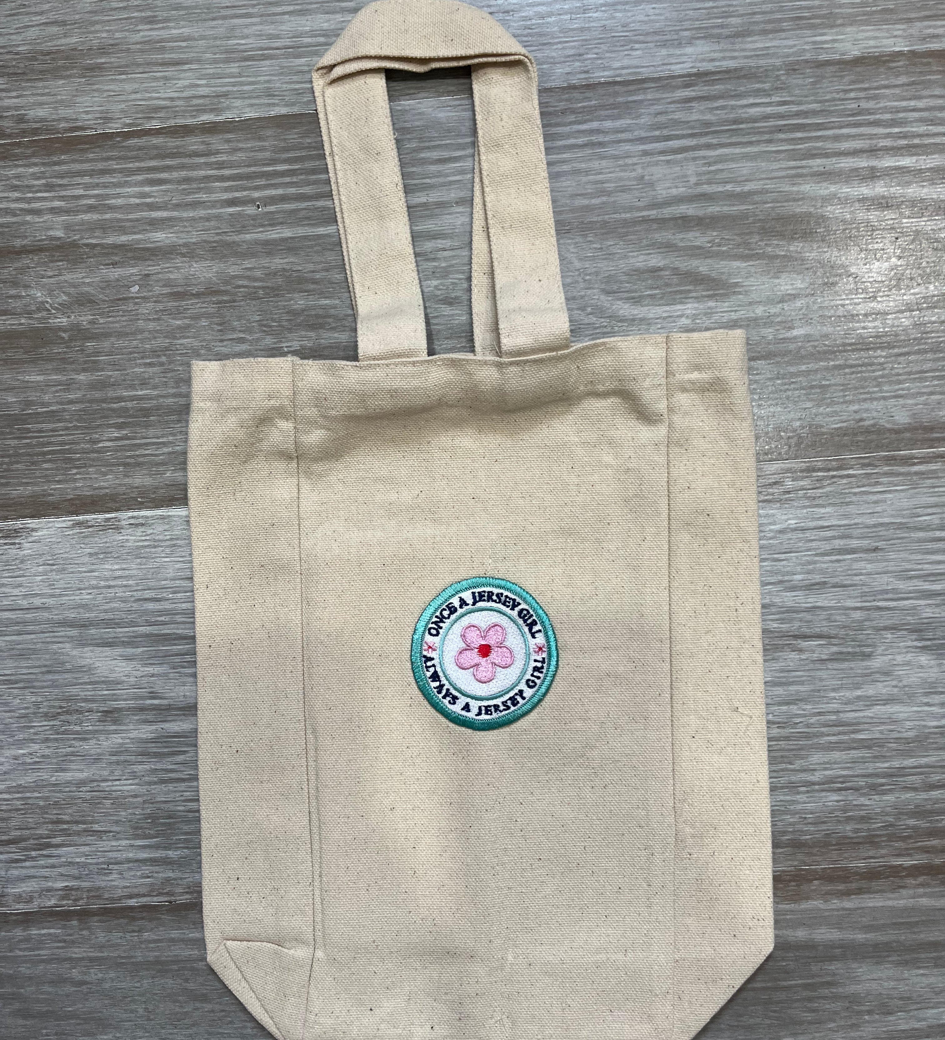 "local" double canvas winebag