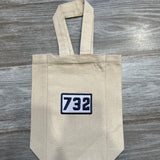 "local" double canvas winebag