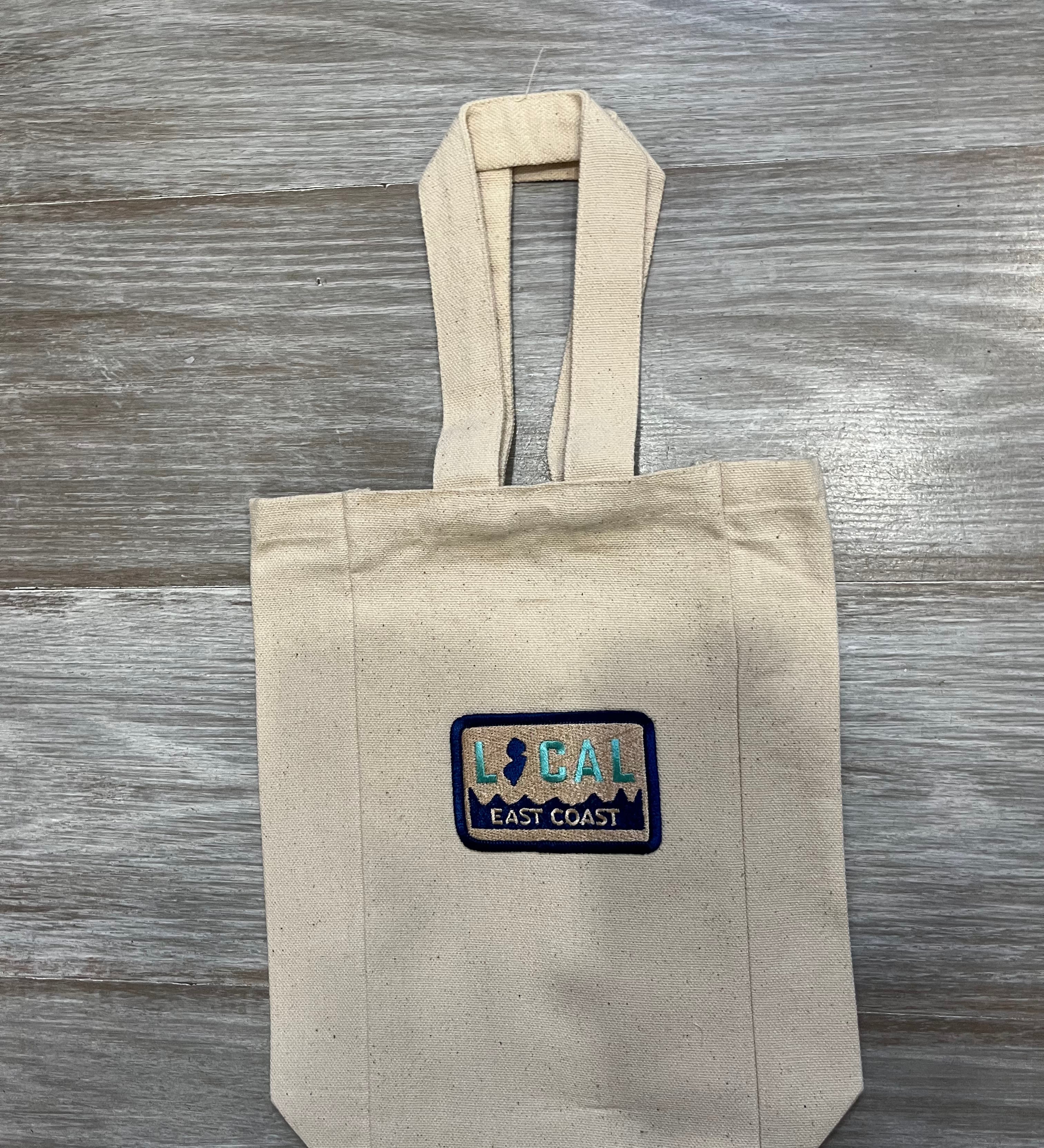 "local" double canvas winebag